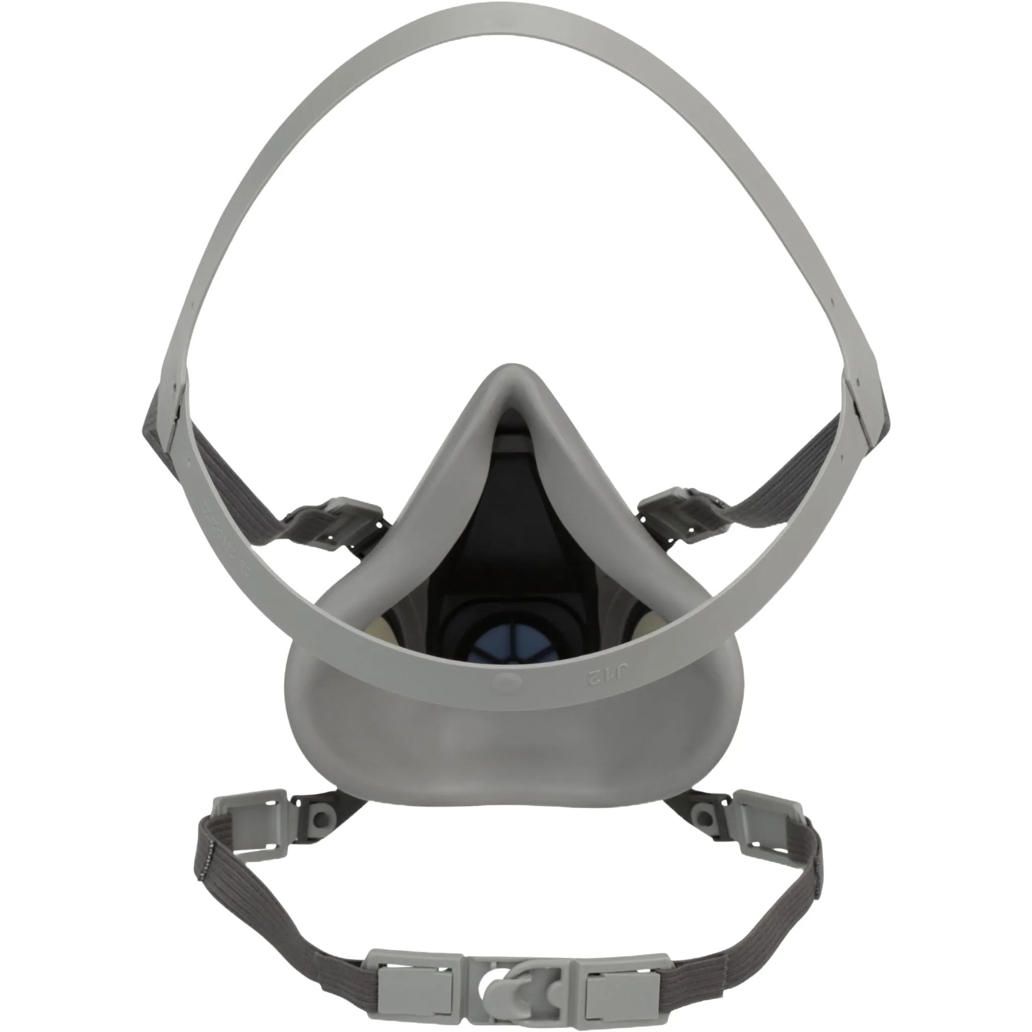 3M 6100 Half Face Reusable Respirator, Gray, Small, 1 Each
