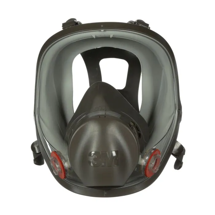 3M 6700 Full Face Reusable Respirator, Gray, Small, 1 Each