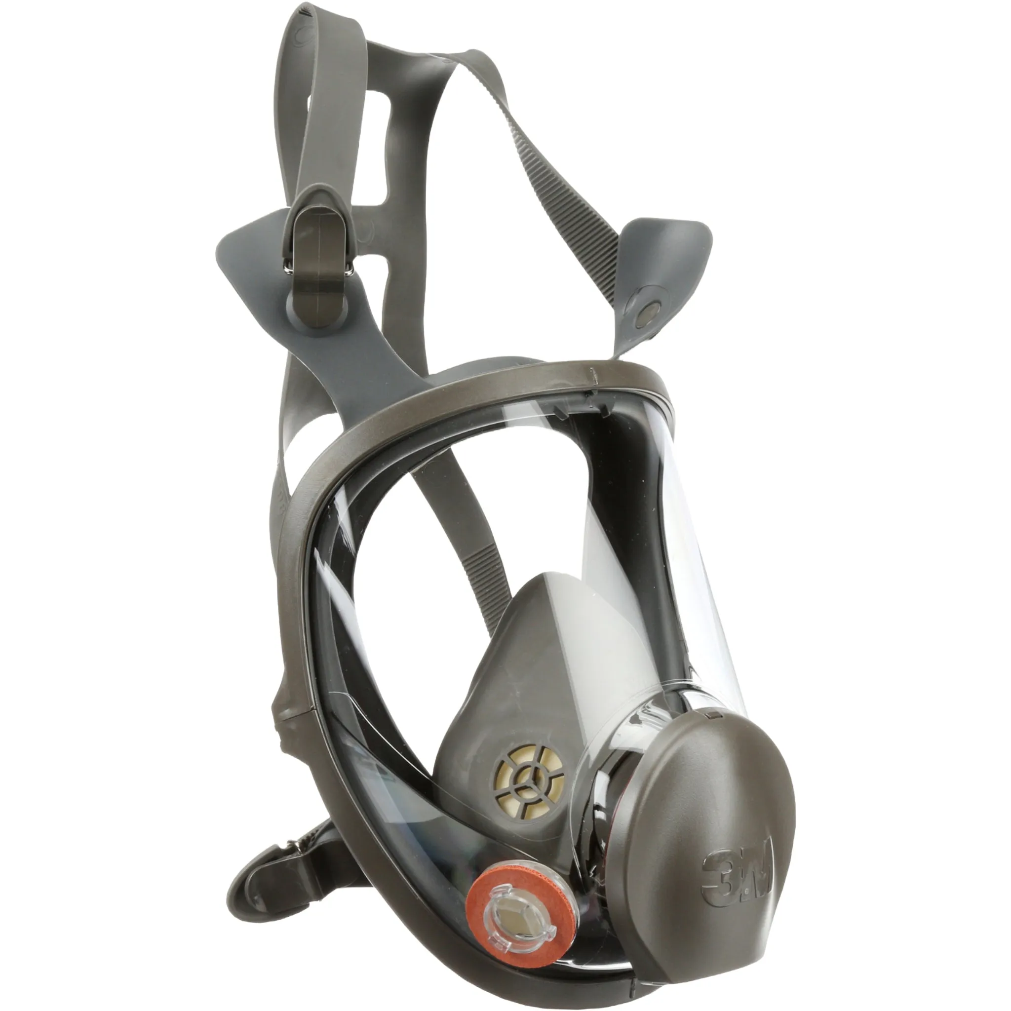 3M 6900 Full Face Reusable Respirator, Gray, Large, 1 Each