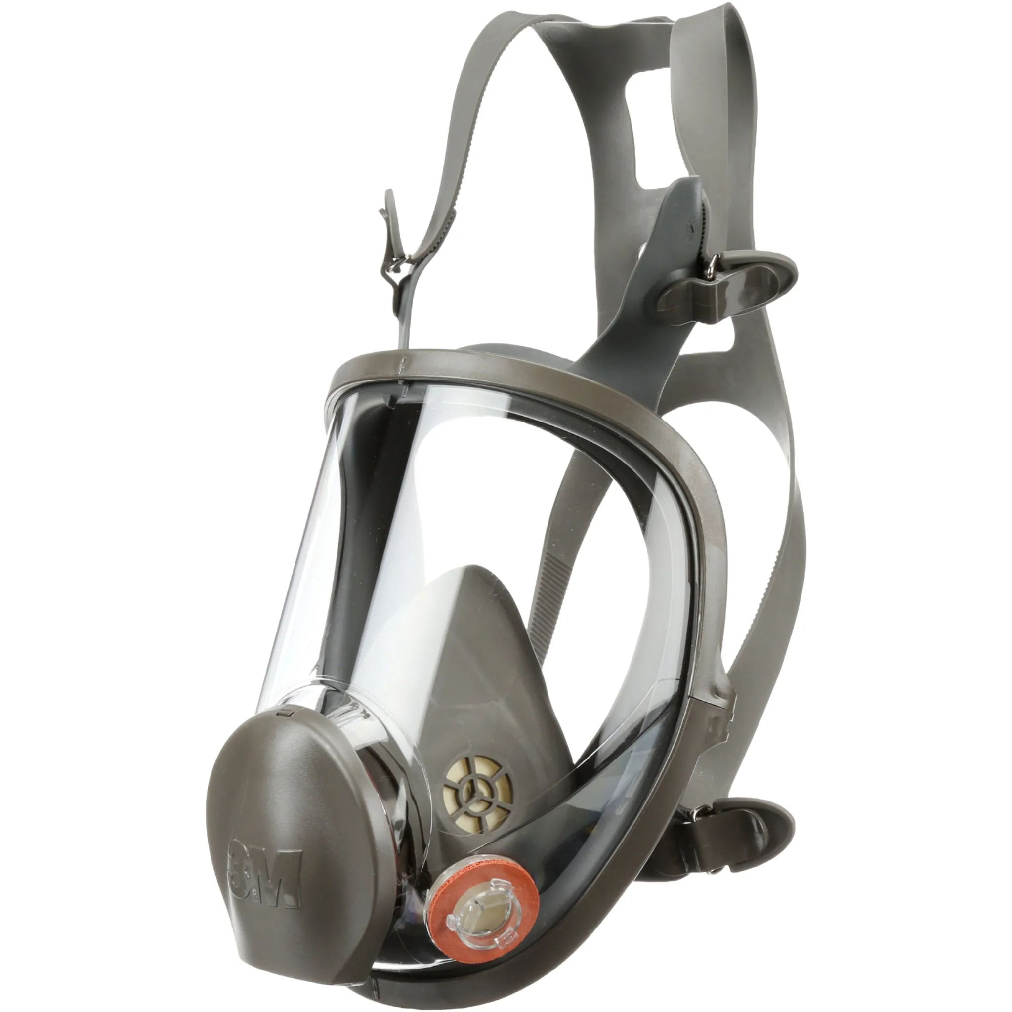 3M 6900 Full Face Reusable Respirator, Gray, Large, 1 Each