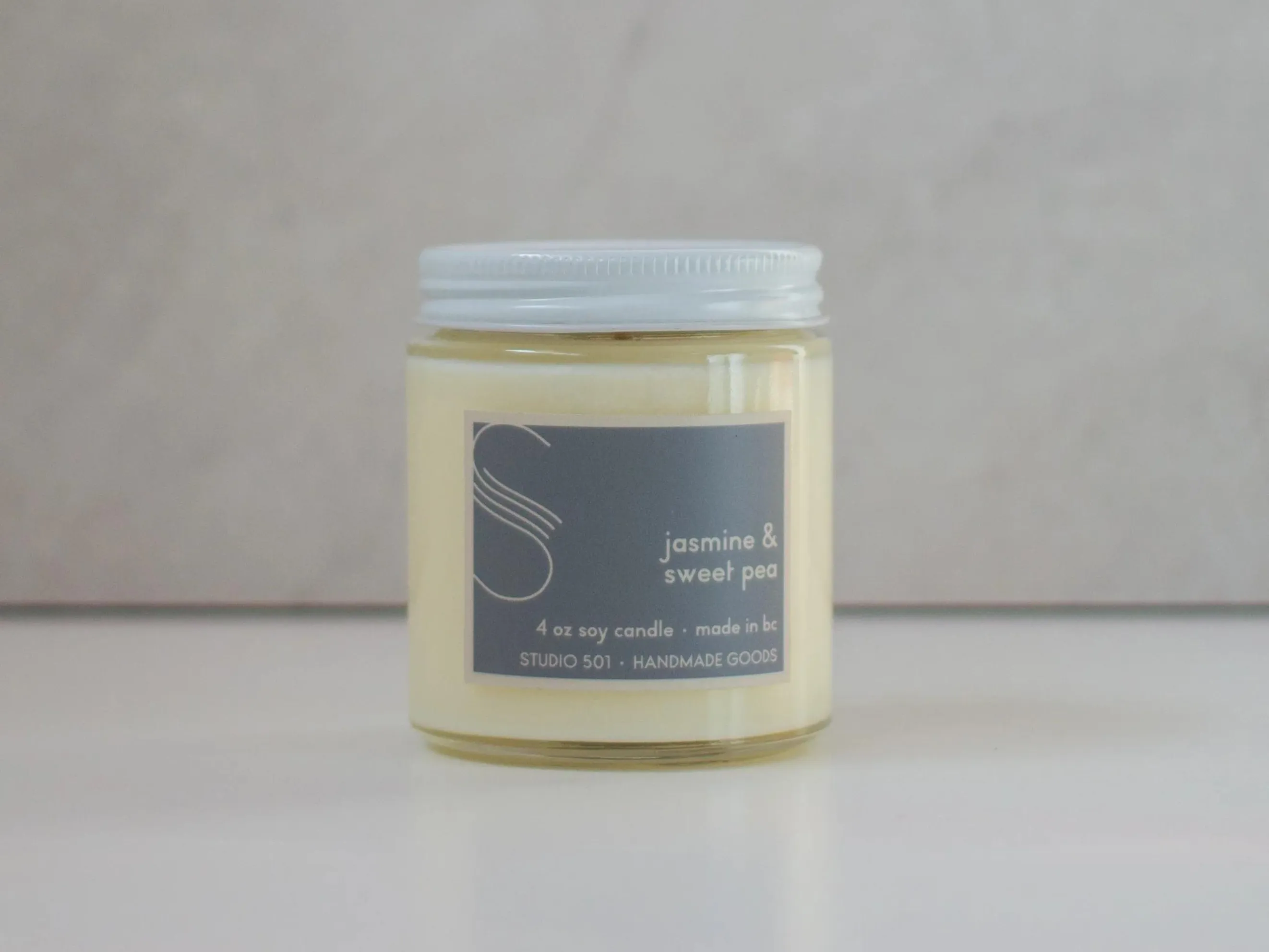 501 Jasmine   Sweet Pea 4oz Candle