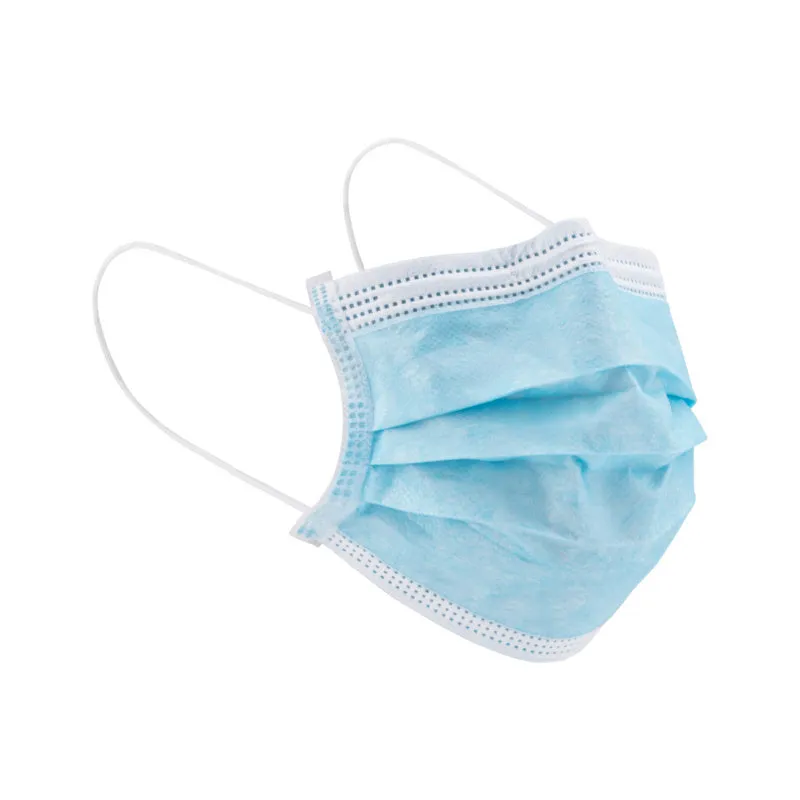 50x Disposable Surgical Face Mask | Dust Mouth Guard | 3 Ply | Air Purifying