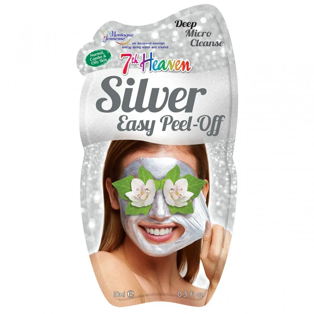 7th Heaven Silver Easy Peel Off Mask, 10ml