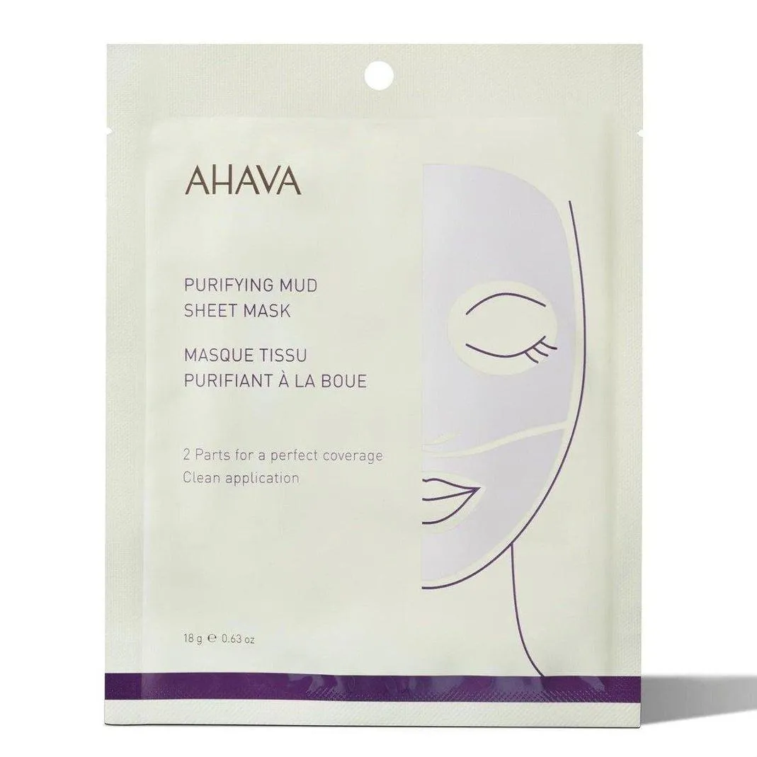 Ahava Purifying Mud Single Sheet Mask