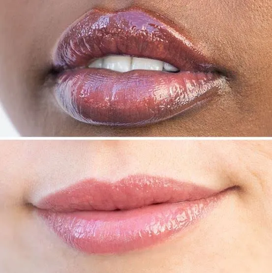bkr Paris Water Balm - Bedroom - Ultra-Hydrating Glossy Vegan Lip Treatment - Rose and Algae, for bkr Glass Water Bottle - 5.2g