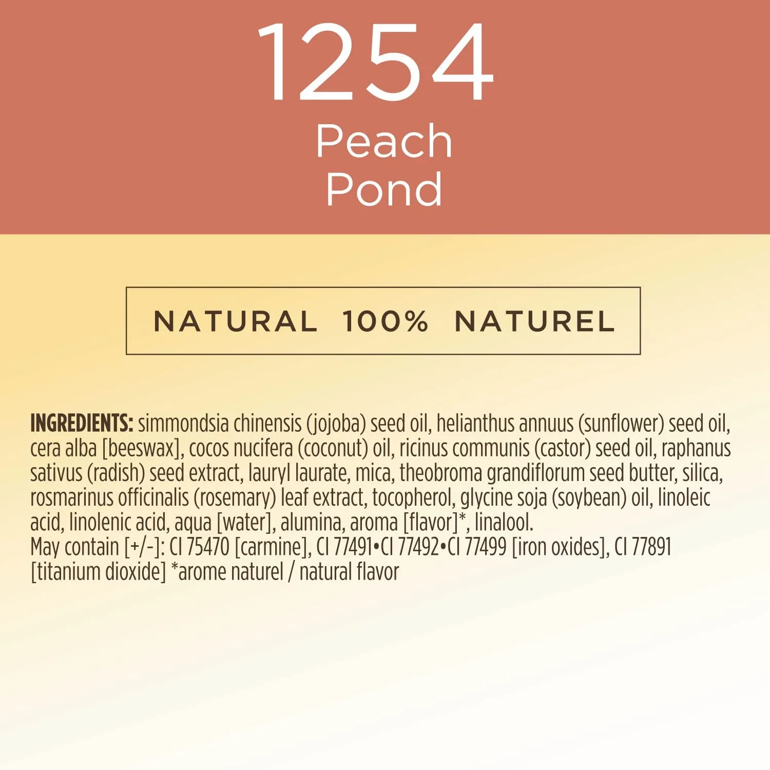 BURTS BEES Peach Pond All Aglow Lip & Cheek Stick, 0.32 OZ