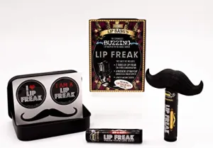 Doctor Lip Bang's BUZZING Lip Balm Kit | Lip Freak| 100% All Natural | Cruelty Free | Sin-O-Mint & Gingerhead