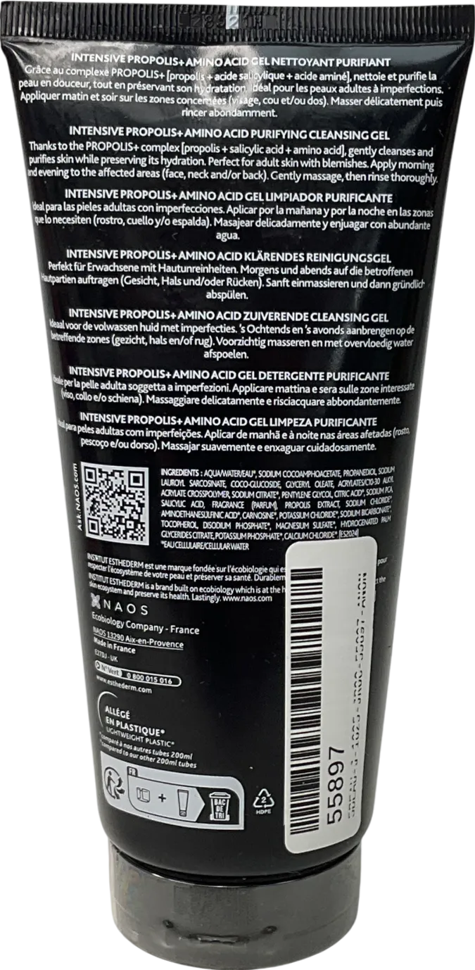 Institut Propolis And Amino Acids Purifying Cleansing Face Gel 200ml