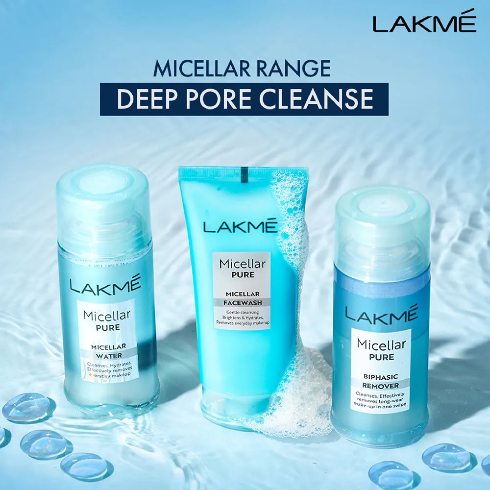 Lakmē Micellar Pure Facewash for Deep Pore Cleanse 50g