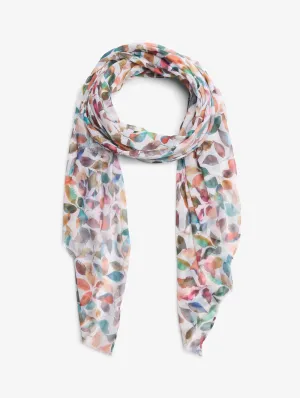 Leaf Print Scarf