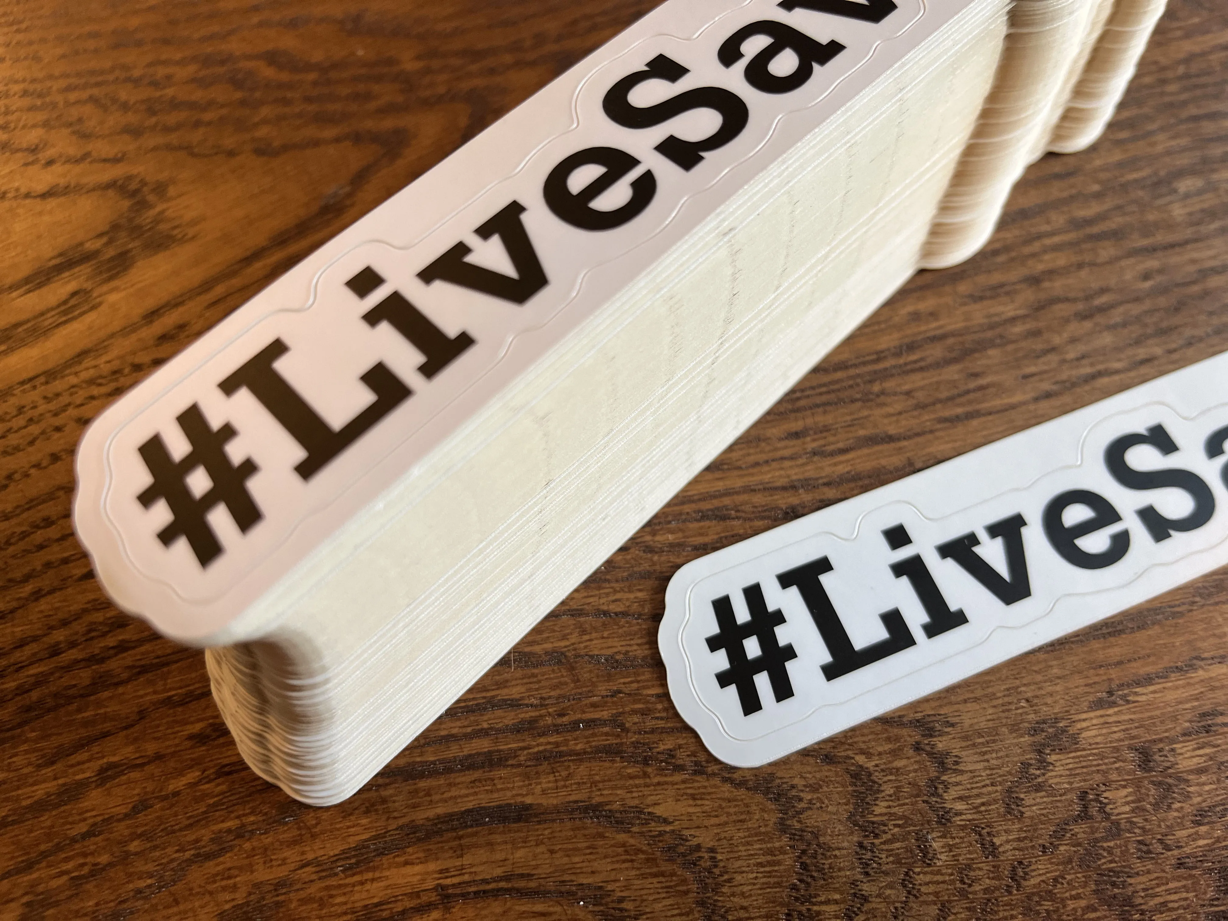 Live Savagely Sticker - #LiveSavagely Vinyl Decal