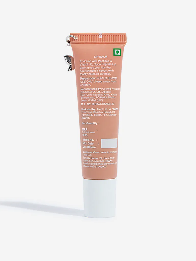 Nuon Peptide Caramel Truffle Lip Balm - 10 gm