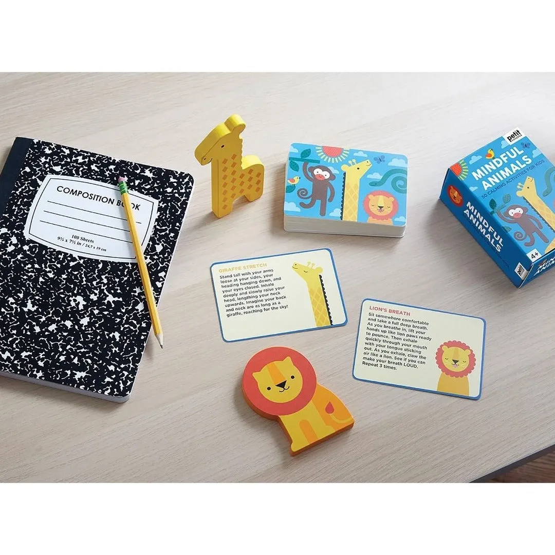 Petit Collage Mindful Animals - Calming Activity Cards