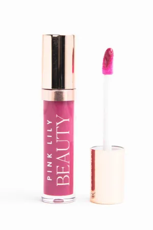 Pink Lily Beauty Blooming Gloss Tinted Lip Oil - Polished Plum FINAL SALE