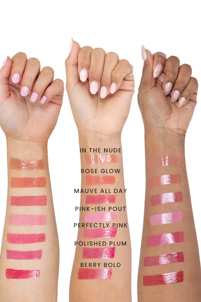 Pink Lily Beauty Blooming Gloss Tinted Lip Oil - Rose Glow FINAL SALE