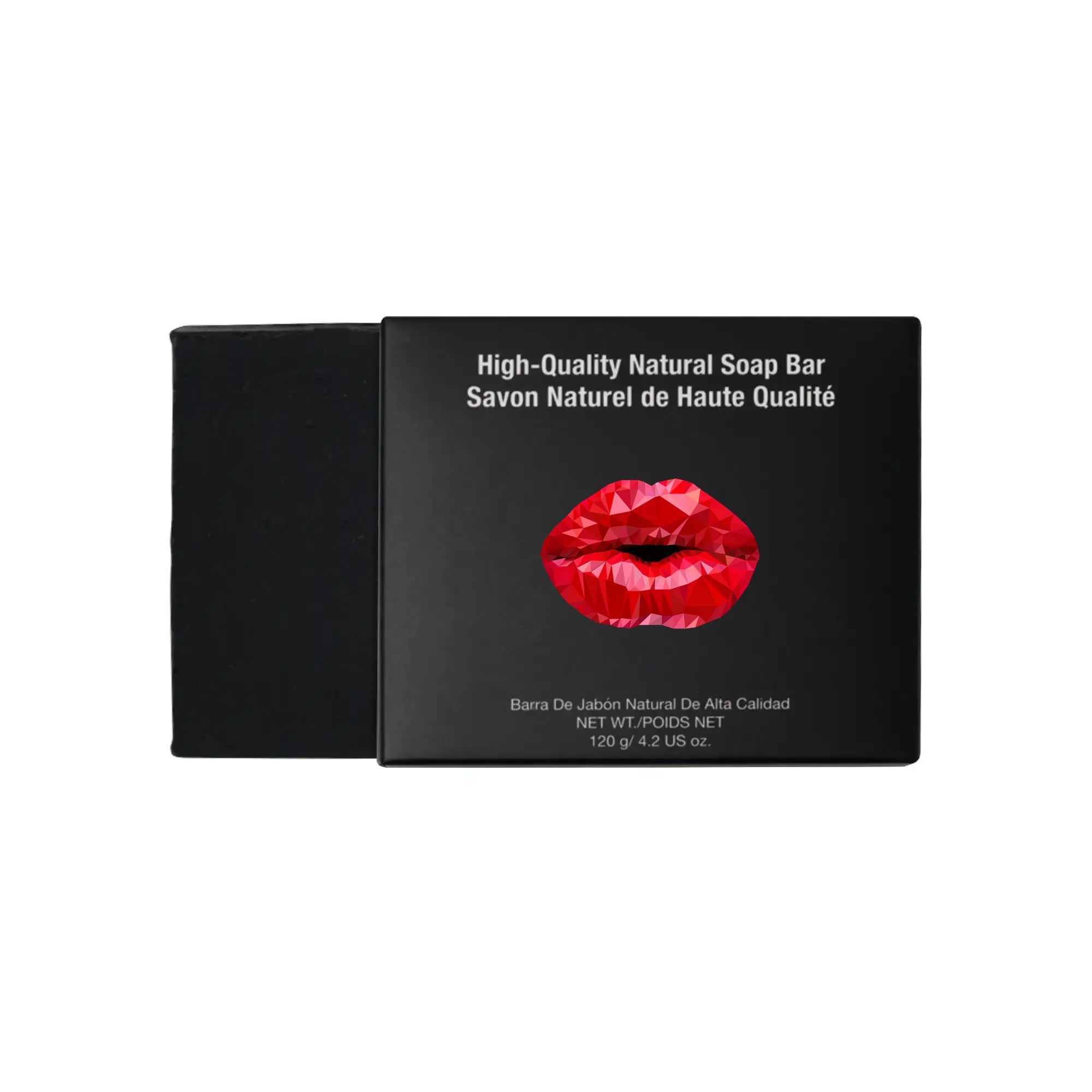 "Lather, Rinse, On Repeats" Natural Charcoal Lather Soap