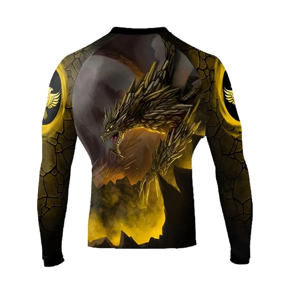 Raven "Earth Dragon" Women's Rash Guard