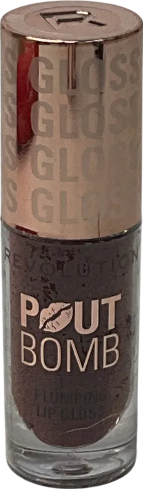 Revolution Pout Bomb Plumping Gloss Berry Mauve 4.6ml