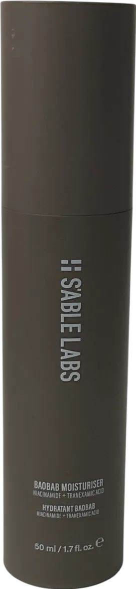 sable labs Baobab Moisturiser 50ml