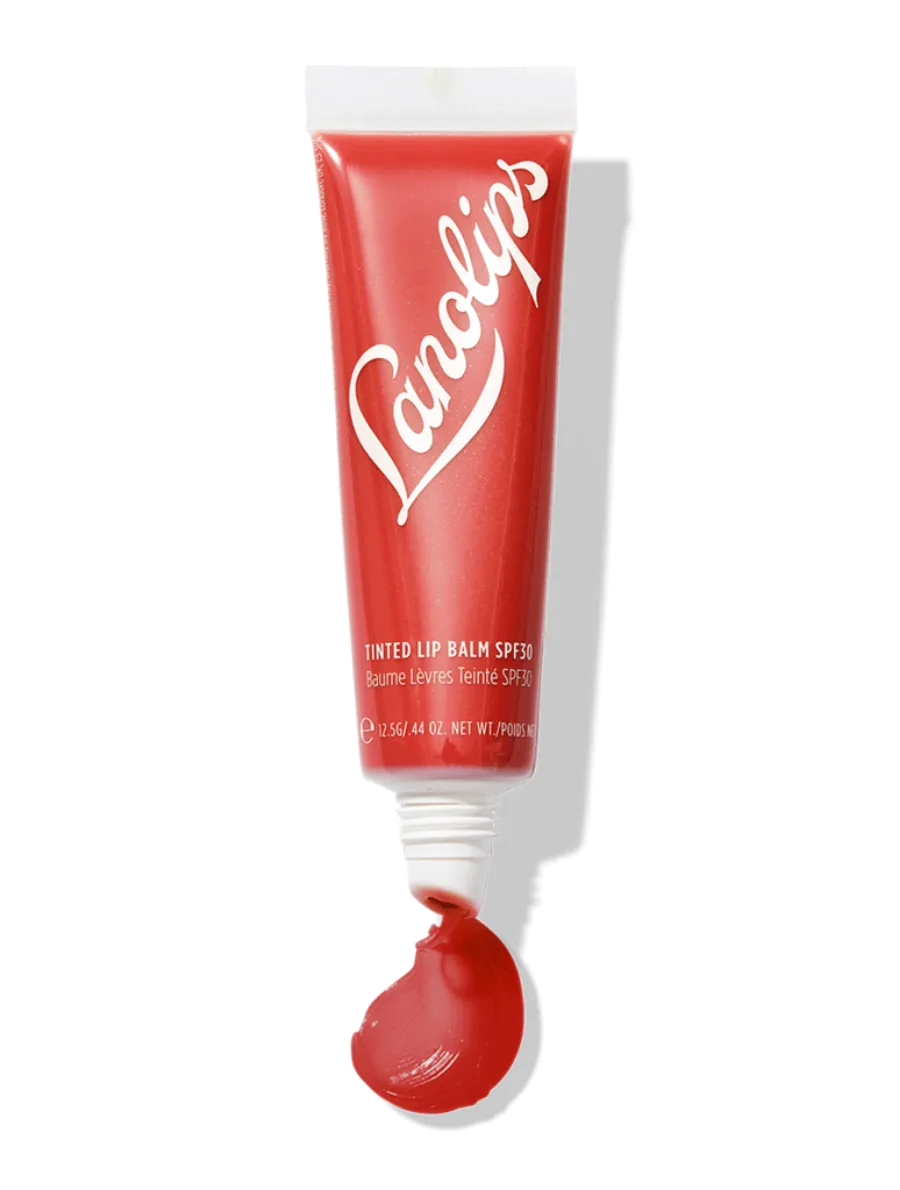 Tinted Lanolin Lip Balm SPF30 Red Apple