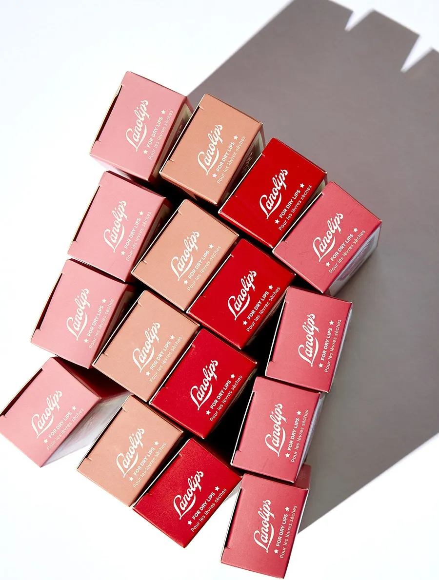 Tinted Lanolin Lip Balm SPF30 Red Apple
