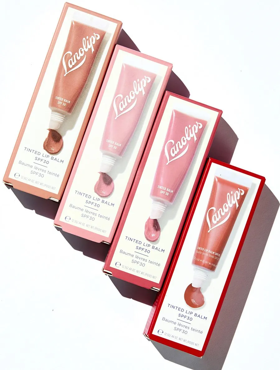 Tinted Lanolin Lip Balm SPF30 Red Apple